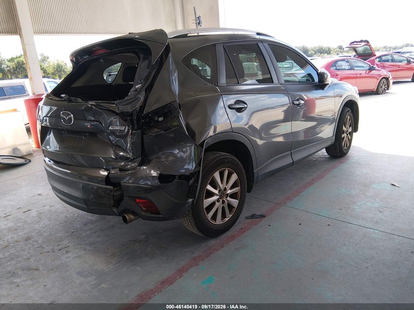 Vin: jm3ke2cy8e0421325, lot: 46640153, mazda cx-5 touring 20144