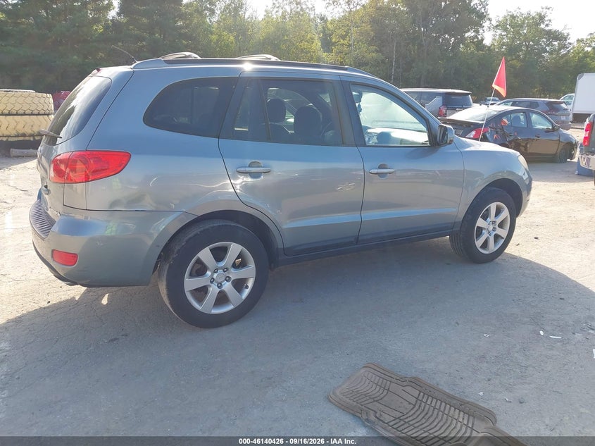 2009 HYUNDAI SANTA FE auction photo 4