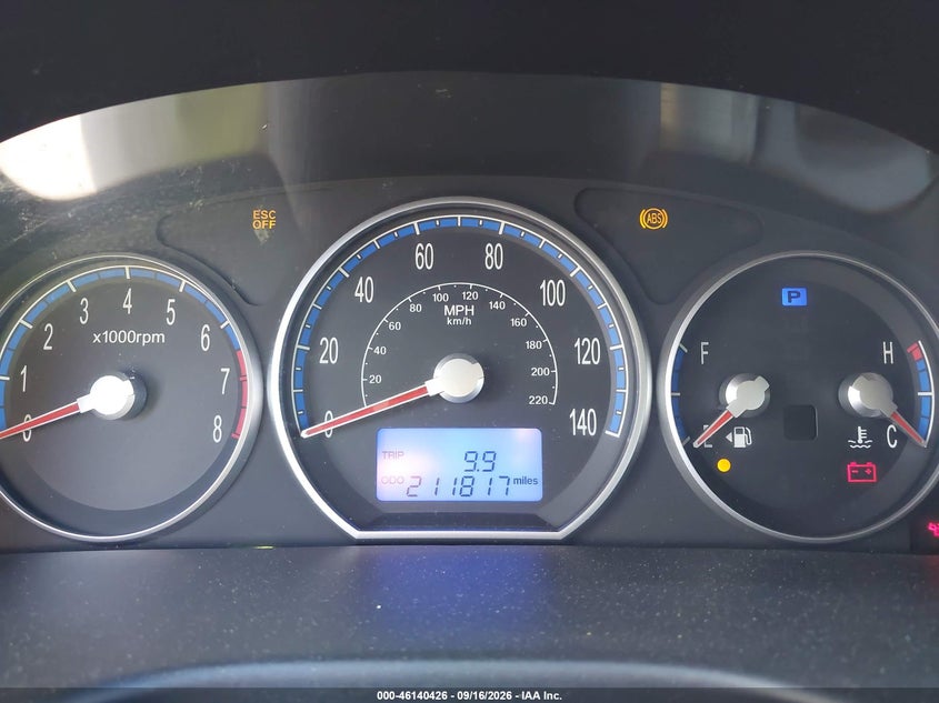 2009 HYUNDAI SANTA FE auction photo 7