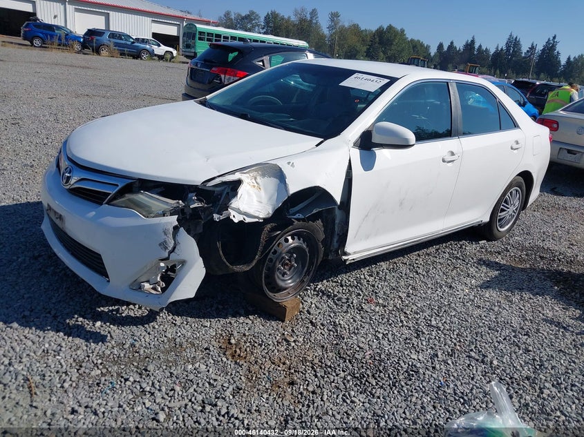 Vin: 4t4bf1fk7dr276830, lot: 46640166, toyota camry le 20132