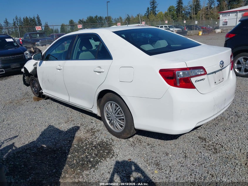 Vin: 4t4bf1fk7dr276830, lot: 46640166, toyota camry le 20133