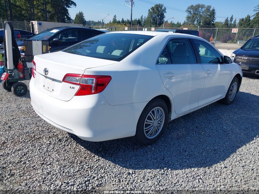 Vin: 4t4bf1fk7dr276830, lot: 46640166, toyota camry le 20134