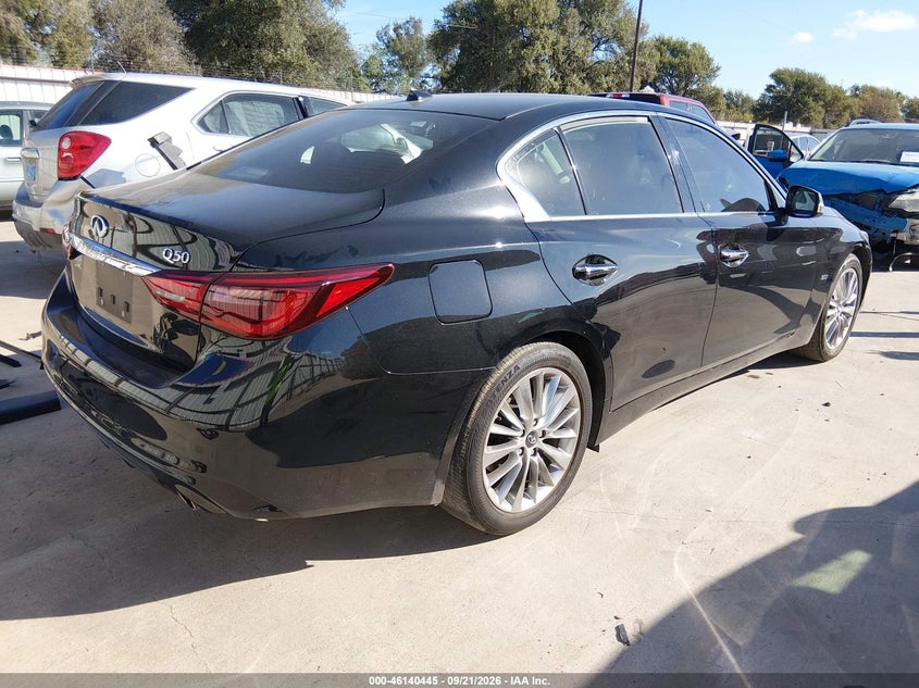 Vin: jn1ev7ap9km510289, lot: 46640179, infiniti q50 3.0t luxe 20194