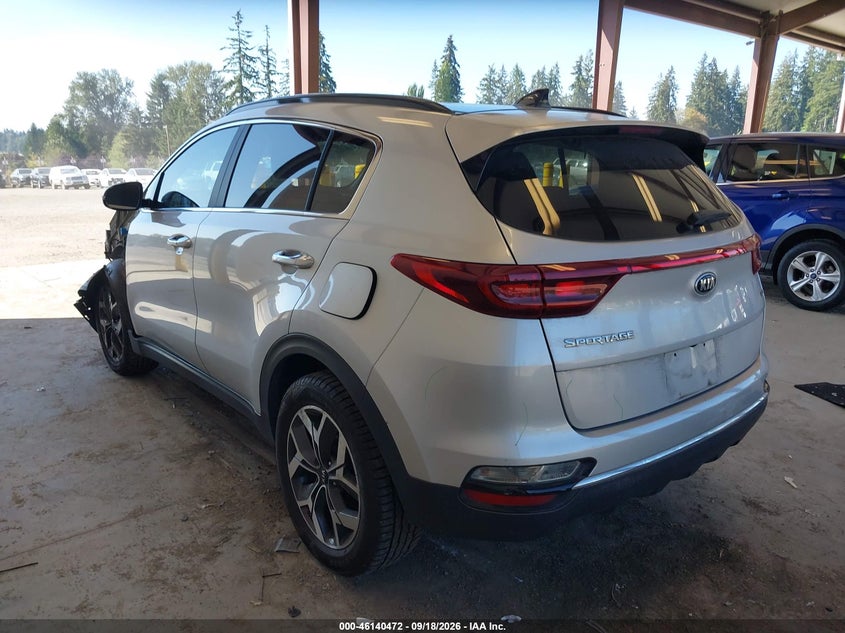 Vin: kndpncac8n7984412, lot: 46640206, kia sportage ex 20223