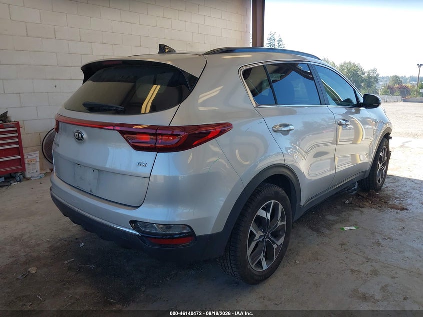 Vin: kndpncac8n7984412, lot: 46640206, kia sportage ex 20224