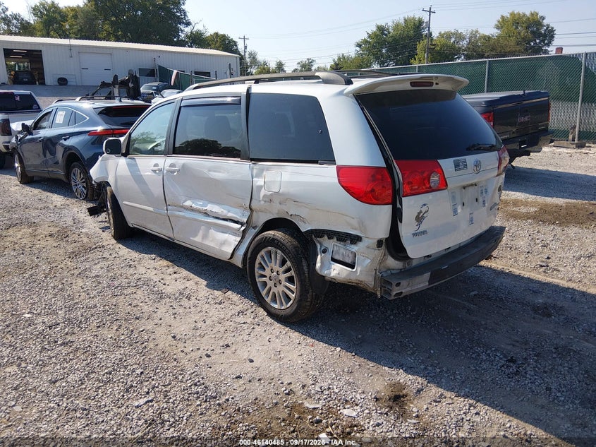 Vin: 5tdyk4cc3as298326, lot: 46640219, toyota sienna xle 20103