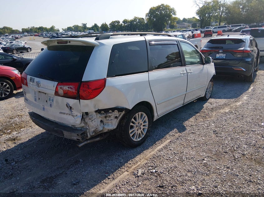 Vin: 5tdyk4cc3as298326, lot: 46640219, toyota sienna xle 20104