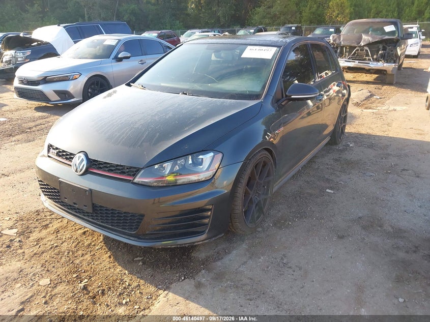 Vin: 3vw547au3hm021614, lot: 46640231, volkswagen golf gti autobahn 4-door/s 4-door/se 4-door/sport 4-door 20172