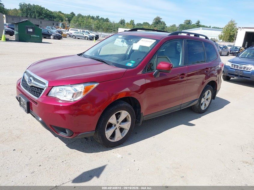 2016 SUBARU FORESTER auction photo 2