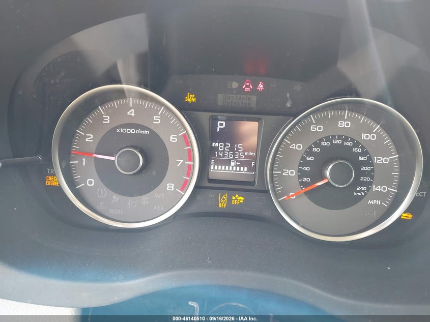 2016 SUBARU FORESTER auction photo 7