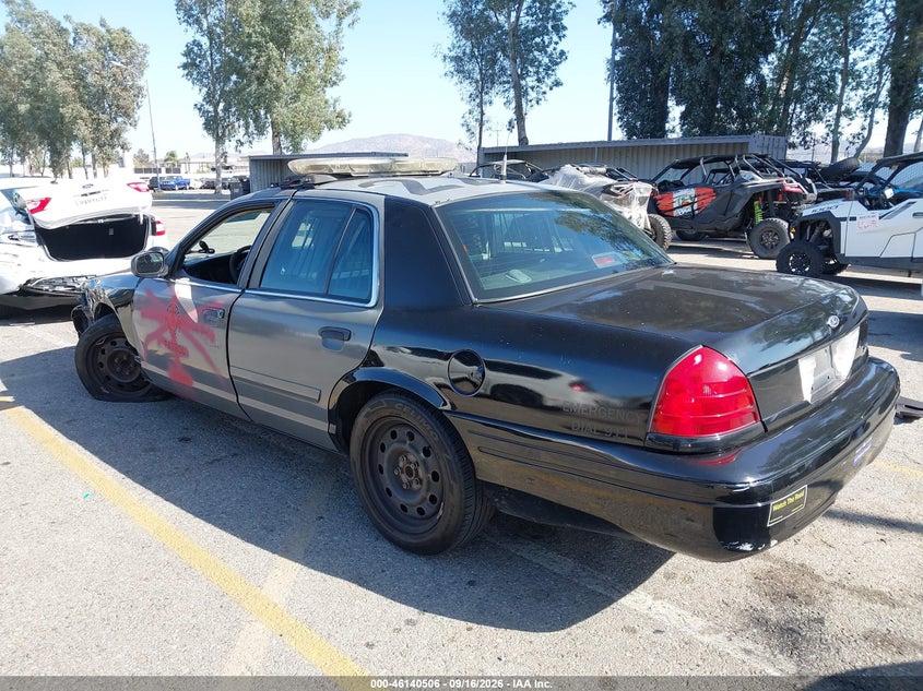 Vin: 2fabp7bvxbx180409, lot: 46640246, ford crown victoria police interceptor 20113