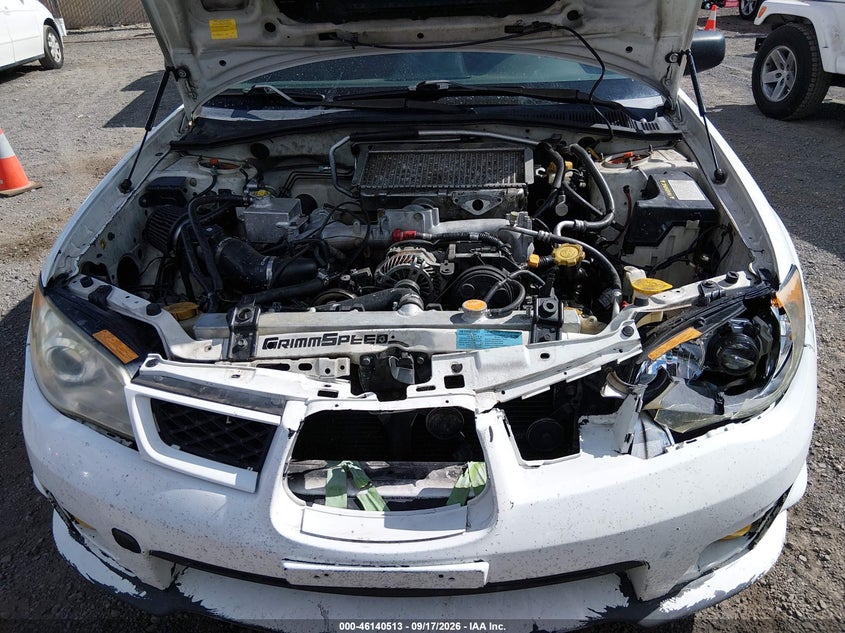 SUBARU IMPREZA 2006 VIN JF1GD79636G517561