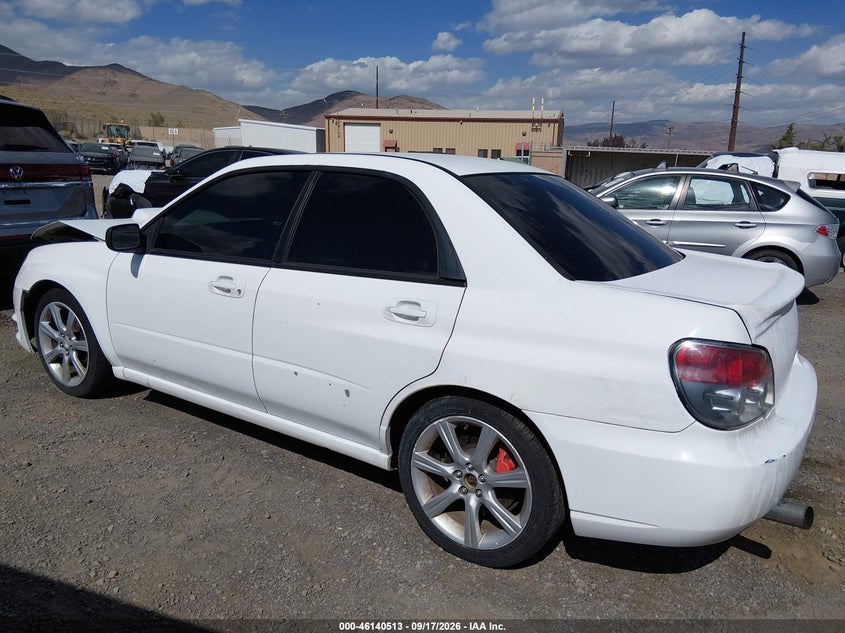 SUBARU IMPREZA 2006 VIN JF1GD79636G517561
