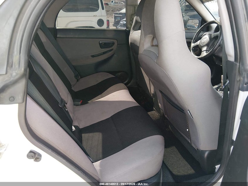 SUBARU IMPREZA 2006 VIN JF1GD79636G517561