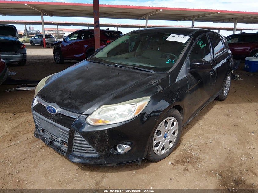 Vin: 1fahp3k23cl237136, lot: 46640251, ford focus se 20122