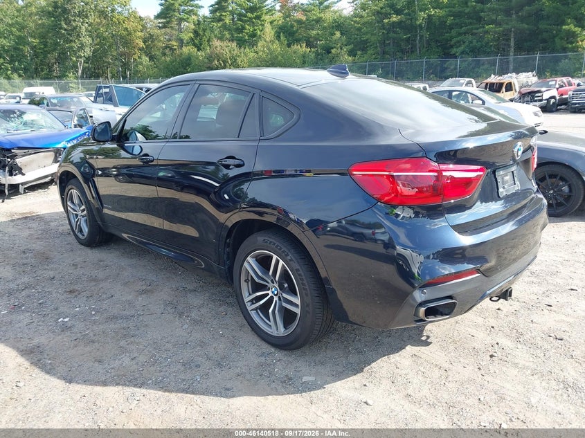 Vin: 5uxku2c52g0n81901, lot: 46640252, bmw x6 xdrive35i 20163