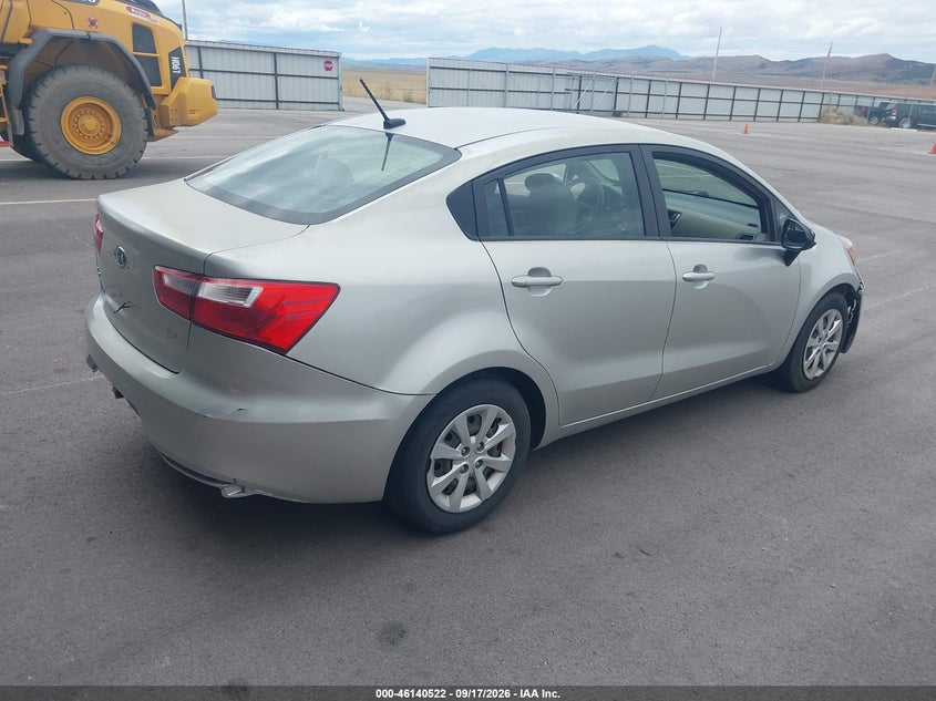 Vin: knadm4a34g6552496, lot: 46640256, kia rio lx 20164