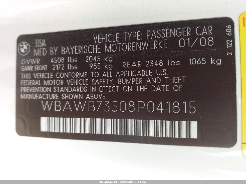 2008 BMW 335I · Фото 9