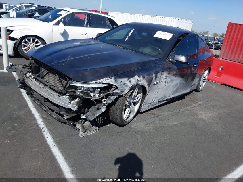 Vin: wba5b1c56ed483570, lot: 46640266, bmw 535i 20142