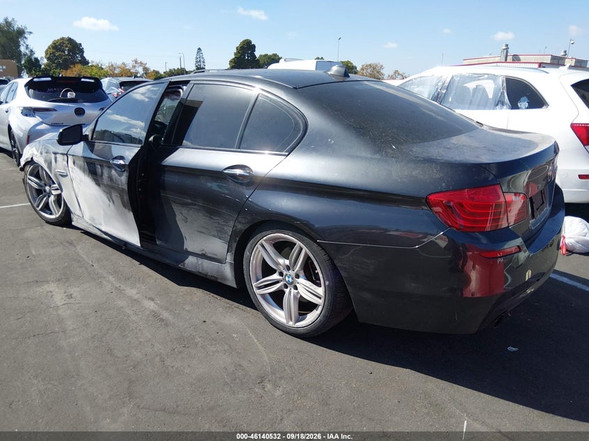 Vin: wba5b1c56ed483570, lot: 46640266, bmw 535i 20143
