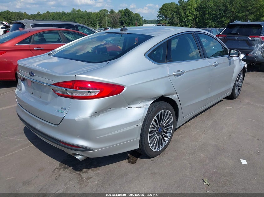 Vin: 3fa6p0hd1jr237987, lot: 46640273, ford fusion se 20184