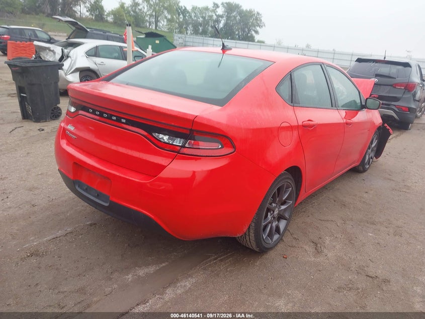 Vin: 1c3cdfaaxgd683876, lot: 46640275, dodge dart se 20164