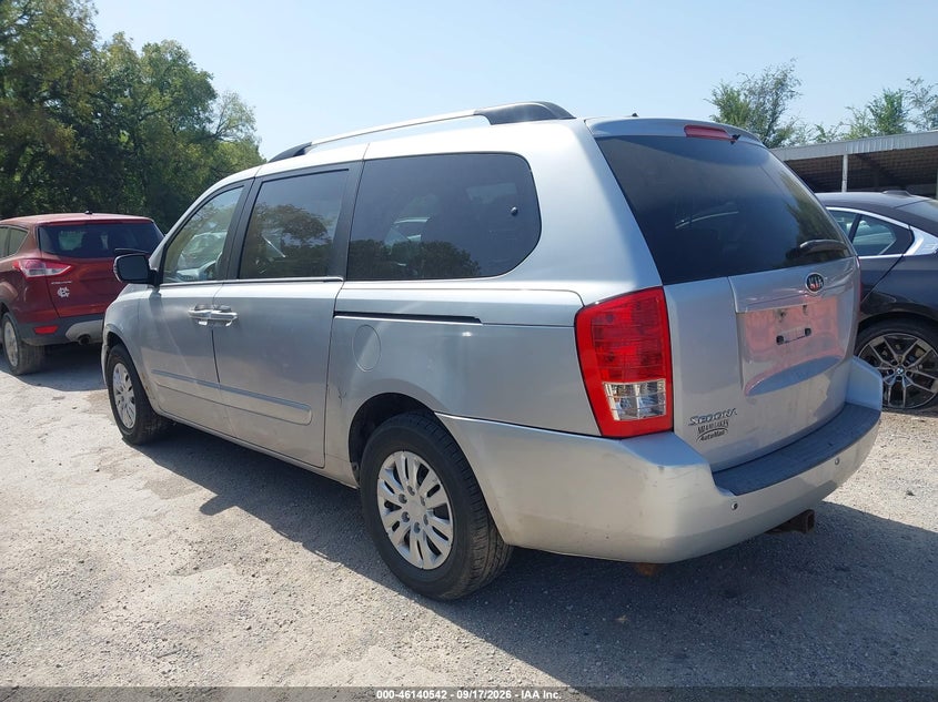 Vin: kndmg4c78b6389290, lot: 46640276, kia sedona lx 20113