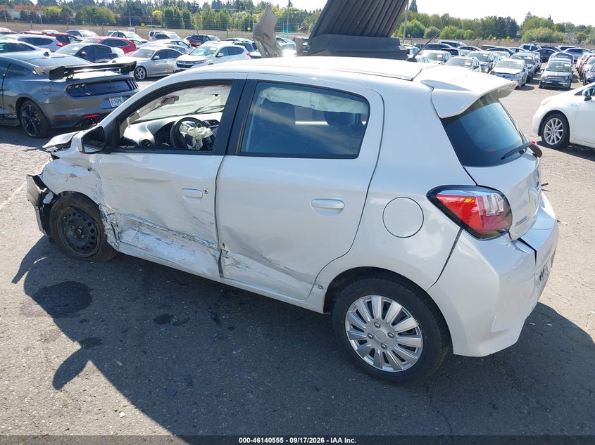Vin: ml32auhj1rh007731, lot: 46640289, mitsubishi mirage es/le 20243