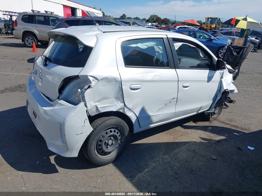 Vin: ml32auhj1rh007731, lot: 46640289, mitsubishi mirage es/le 20244