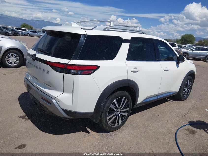 Vin: 5n1dr3dhxrc287945, lot: 46640303, nissan pathfinder platinum fwd 20244