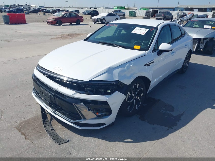 2025 Hyundai Sonata, Front End, IAAI, VIN KMHL64JA6SA473596 — photo 2