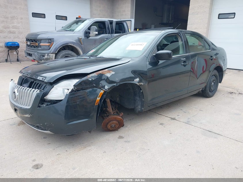 Vin: 3mehm0jg1ar602957, lot: 46640315, mercury milan premier 20102