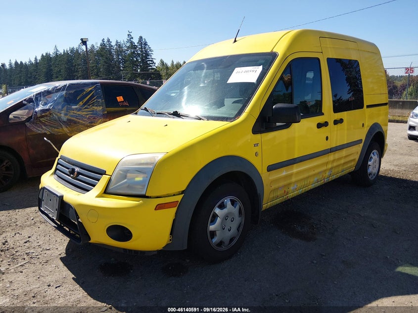 Vin: nm0ls6bn6at018454, lot: 46640325, ford transit connect xlt 20102
