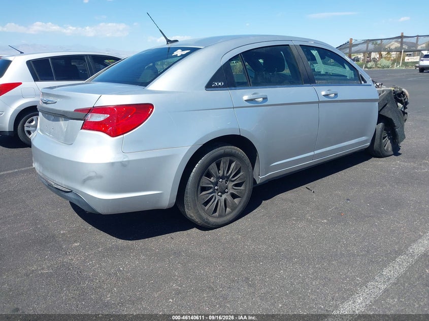 Vin: 1c3bc4fg7bn531993, lot: 46640343, chrysler 200 lx 20114