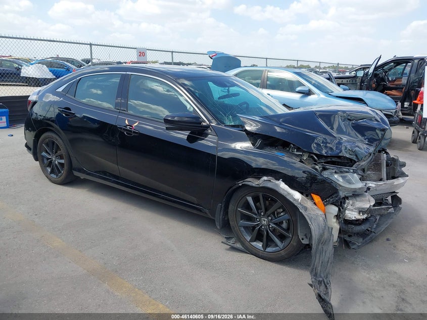 Vin: shhfk7h6xmu410896, lot: 46640345, honda civic ex 2021 img_1