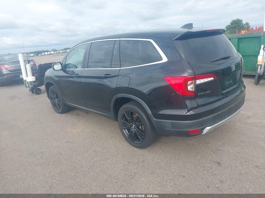 Vin: 5fnyf6h59lb025778, lot: 46640353, honda pilot awd ex-l 20203