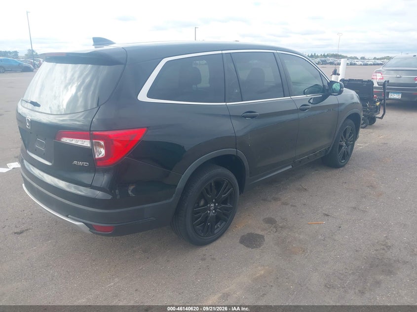 Vin: 5fnyf6h59lb025778, lot: 46640353, honda pilot awd ex-l 20204