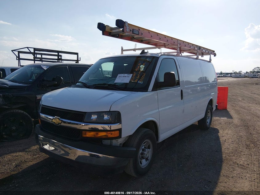 Vin: 1gcwgafp6r1193777, lot: 46640355, chevrolet express cargo rwd 2500 regular wheelbase wt 20242