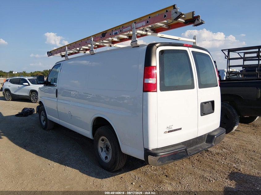 Vin: 1gcwgafp6r1193777, lot: 46640355, chevrolet express cargo rwd 2500 regular wheelbase wt 20243