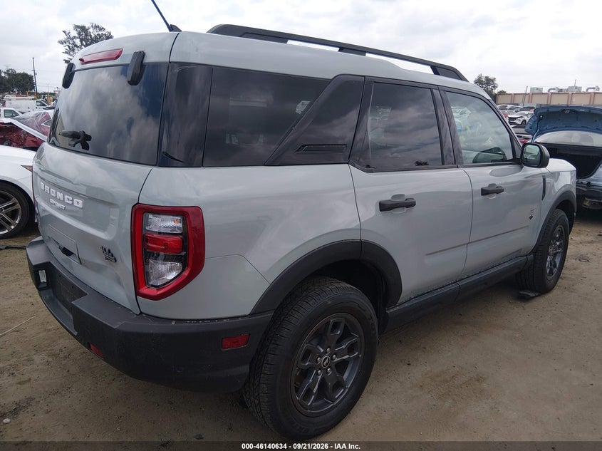 Vin: 3fmcr9b64prd02549, lot: 46640368, ford bronco sport big bend 20234