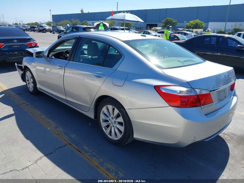 Vin: 1hgcr2f82fa050950, lot: 46640412, honda accord ex-l 20153