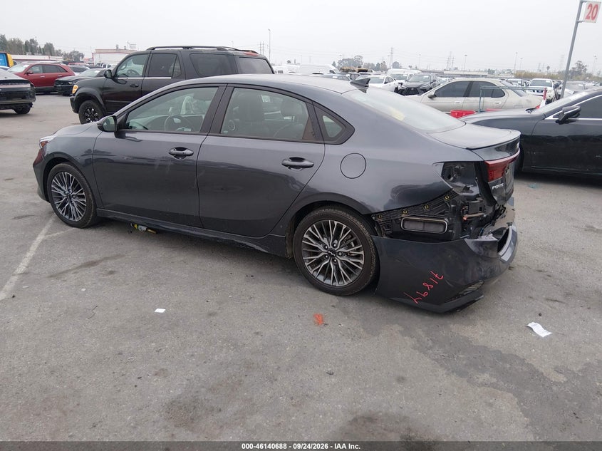 Vin: 3kpf54ad1re768689, lot: 46640426, kia forte gt-line 20243