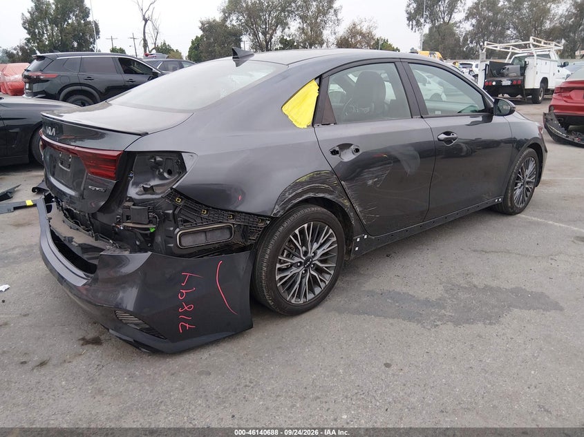 Vin: 3kpf54ad1re768689, lot: 46640426, kia forte gt-line 20244
