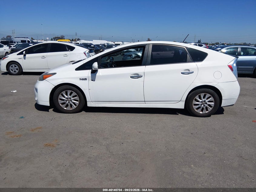 TOYOTA PRIUS PLUG-IN 2014 VIN JTDKN3DP2E3052383