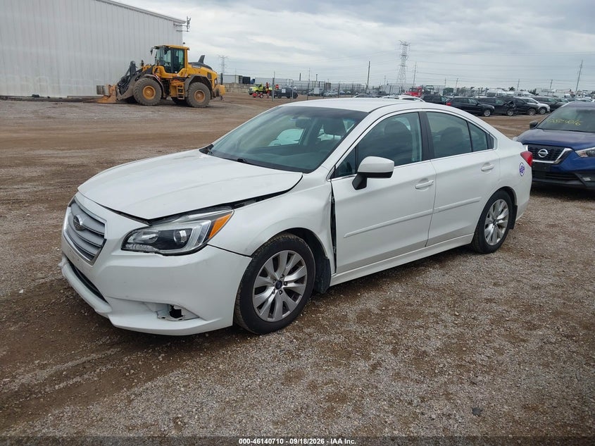 Vin: 4s3bnbc67g3010152, lot: 46640444, subaru legacy 2.5i premium 20162