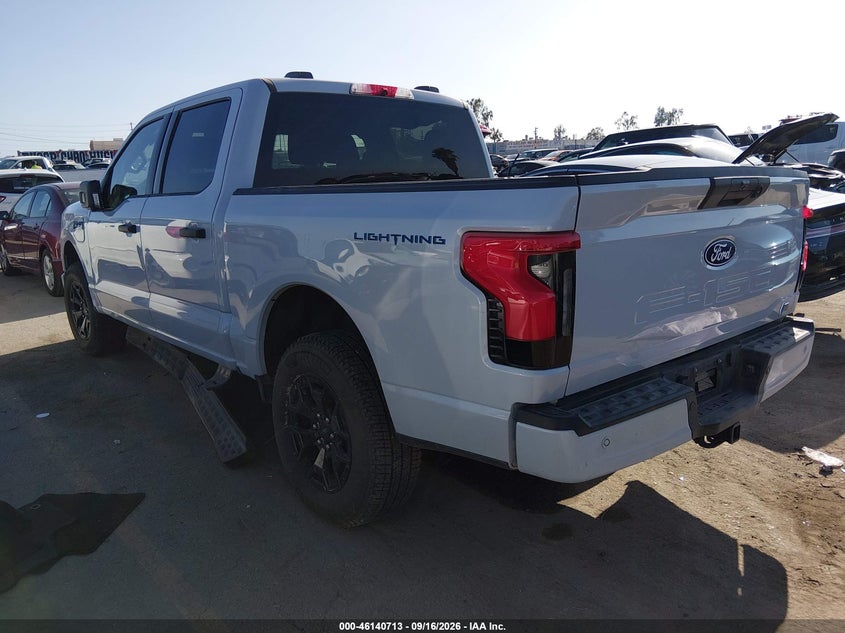 Vin: 1ftvw3lk0swg27655, lot: 46640446, ford f-150 lightning xlt 20253
