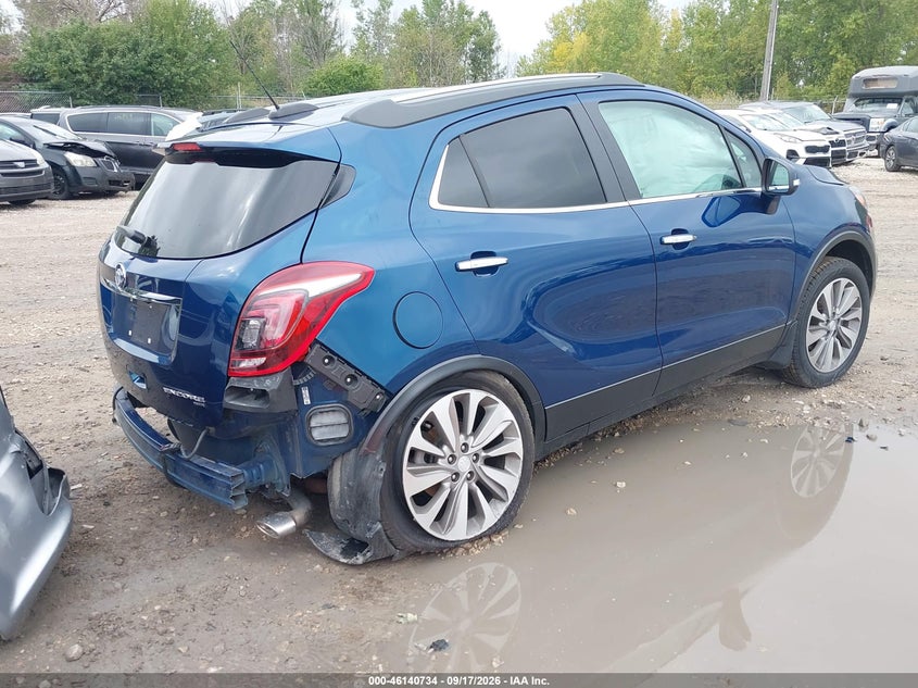 Vin: kl4cjesb5kb944237, lot: 46640468, buick encore awd preferred 20194