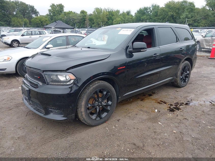 Vin: 1c4sdjct7lc285839, lot: 46640475, dodge durango r/t 20202