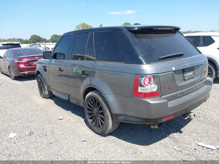 Vin: salsk2d40ba279290, lot: 46640486, land rover range rover sport hse 20113