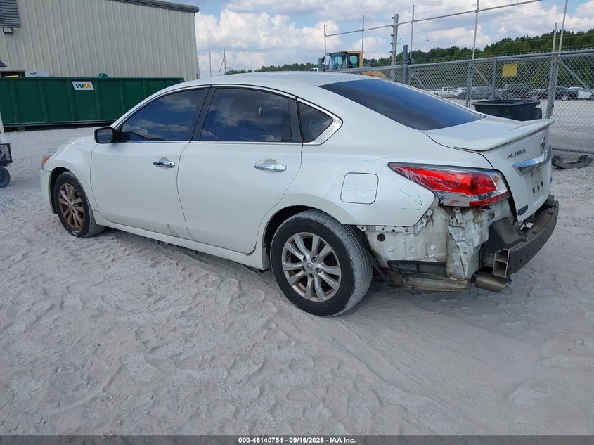 Vin: 1n4al3ap9ec124577, lot: 46640487, nissan altima 2.5 s 20143